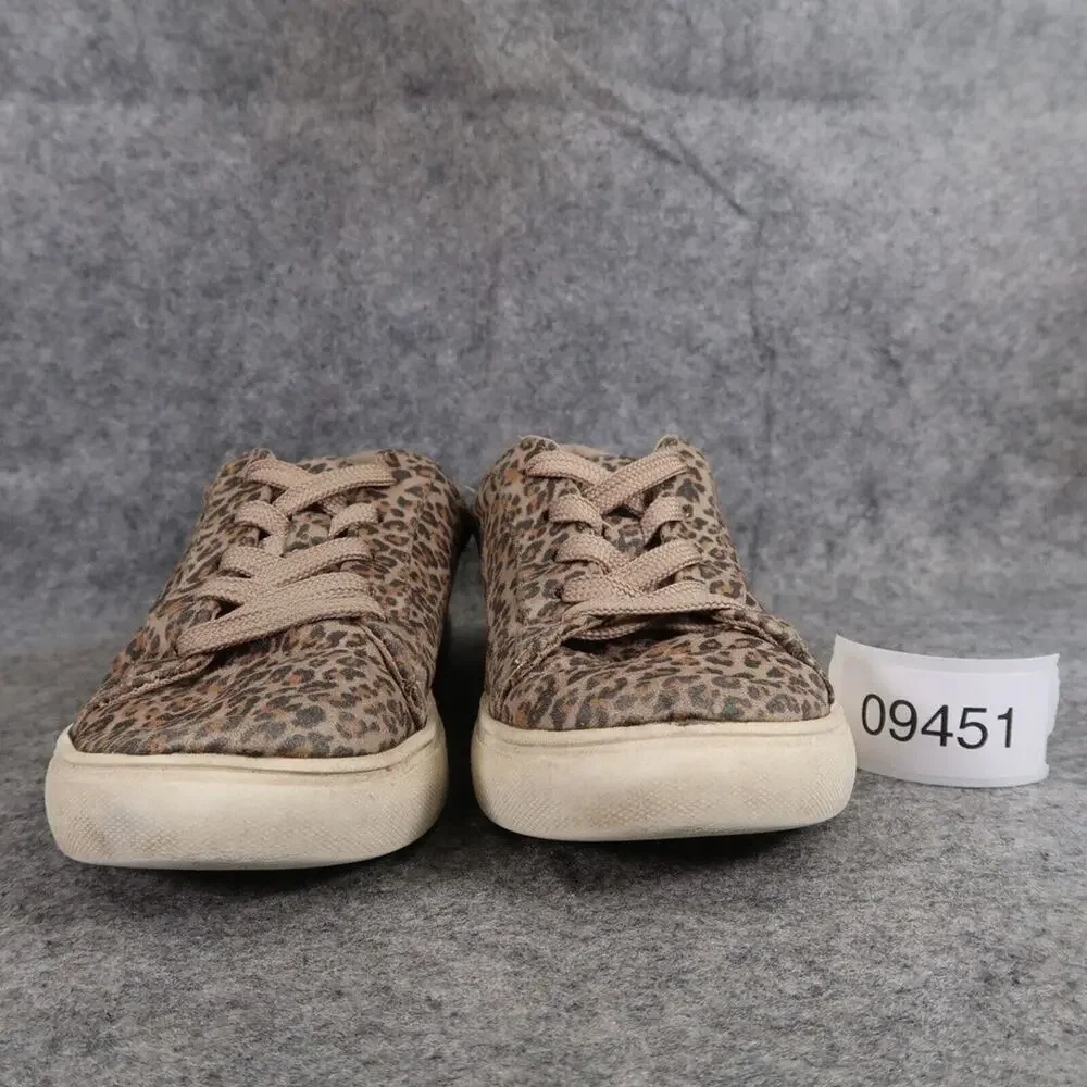 Gap Shoes Kids 1 Sneaker Casual Active Trainer Fashion Leopard Print Girls Brown